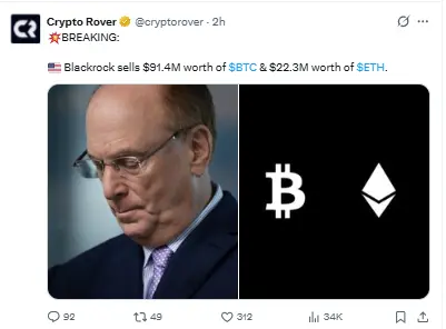 Blackrock sold bitcoin ethereum