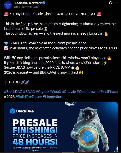 BlockDAG Presale