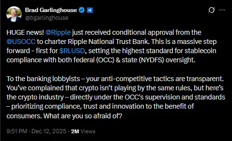 Ripple gets OCC approval