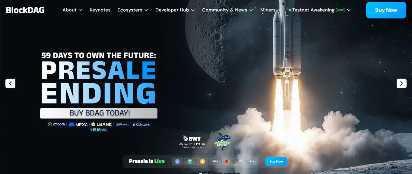 BlockDAG Presale Update