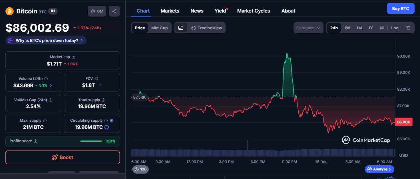 Crypto Market Update
