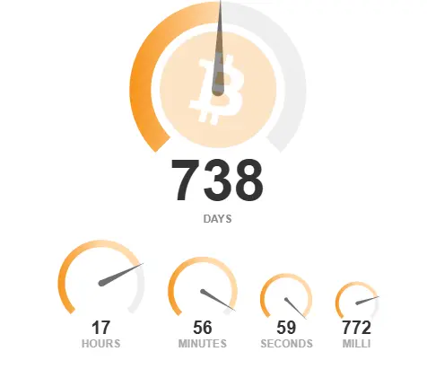 Bitcoin Halving Countdown