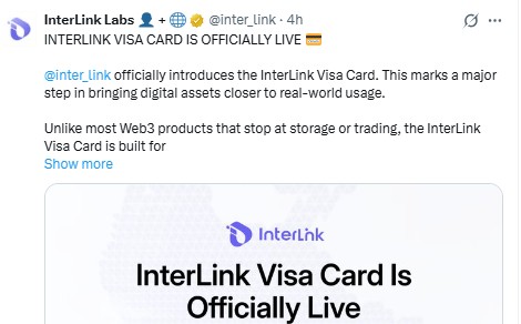 interlink visa card officially live 