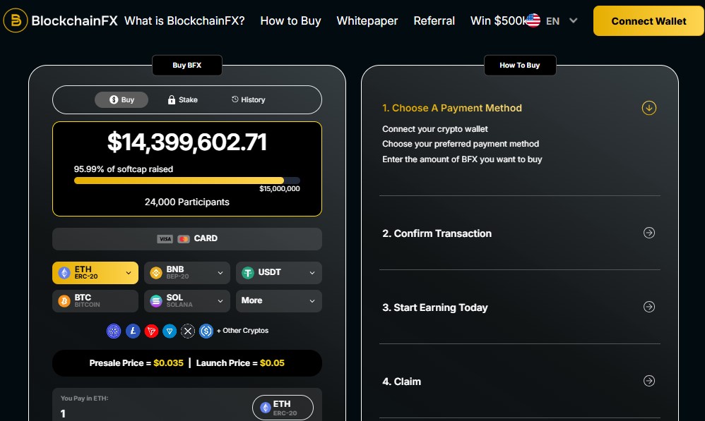 Official BlockchainFX 