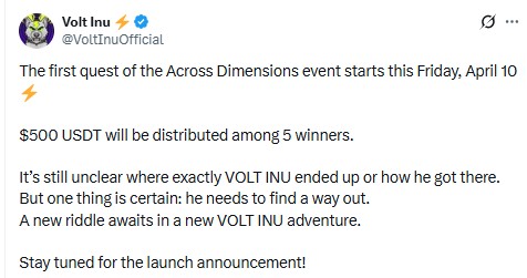 volt inu quest launch 