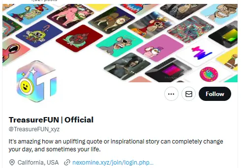 TreasureNFT Official update