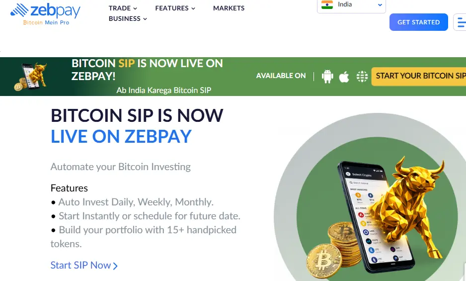 ZebPay crypto project 