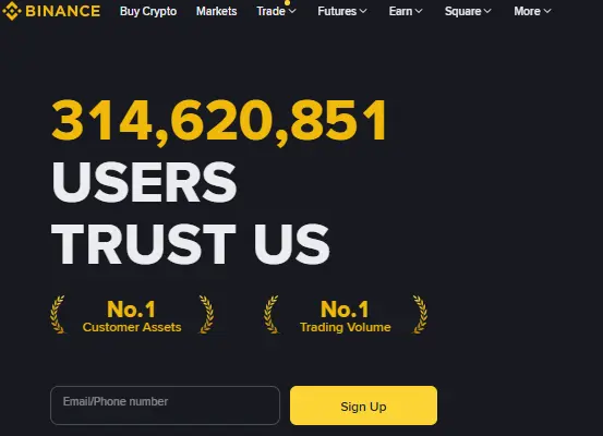 Binance Official Update