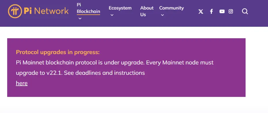 Pi Coin News Protocol Upgrade Update
