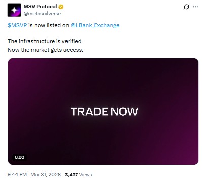 MSVP Coin Launch on LBANK