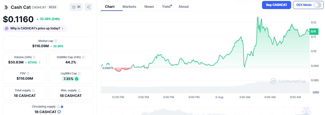 Cash Cat Price Prediction