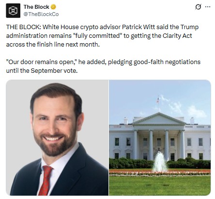 Clarity Act News