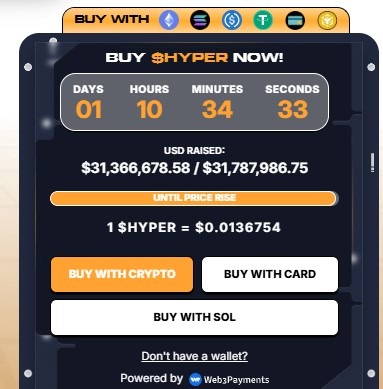 Bitcoin Hyper ($HYPER)