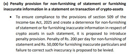 budget 2026 provisions for crypto market