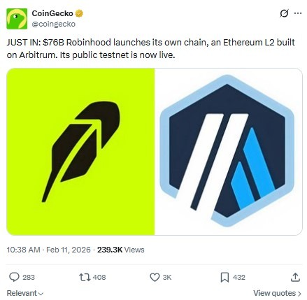 Robinhood Chain Launch