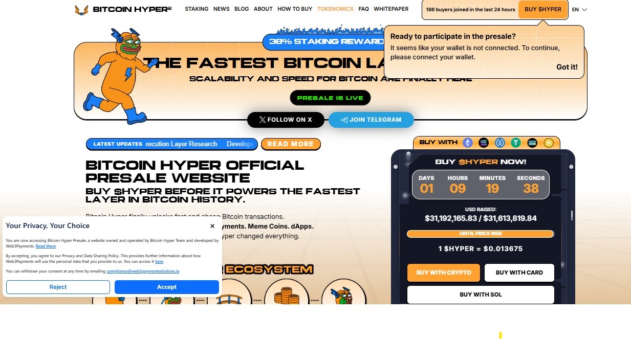 Bitcoin Hyper ($HYPER)Bitcoin Hyper ($HYPER)