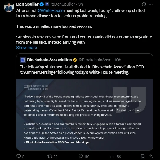 Crypto Market Structure Bill Update