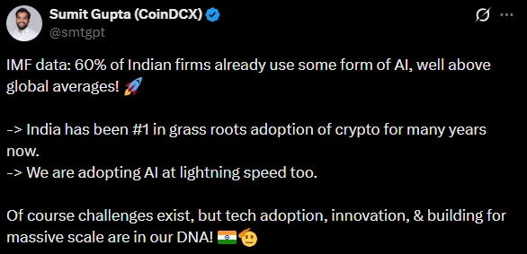 Coindcx ceo