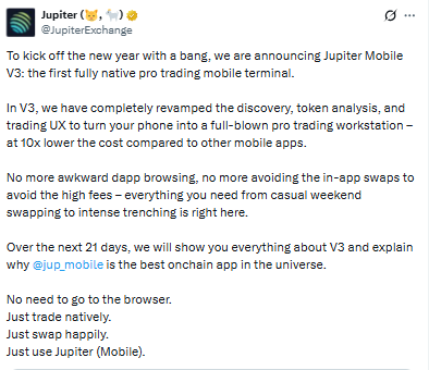 Jupiter Mobile Upgrade V3 Live