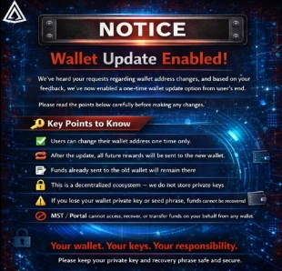 MST Blockchain Update