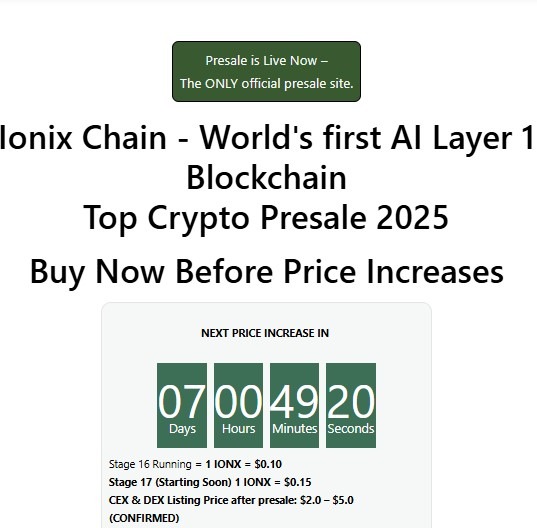 Ionix Chain ($IONX)