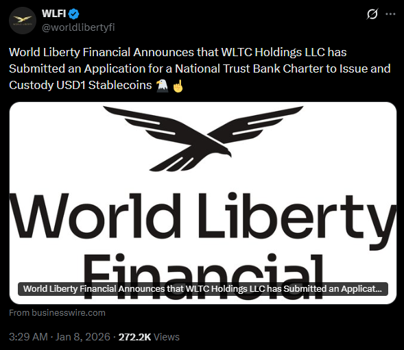 World Liberty Financial News