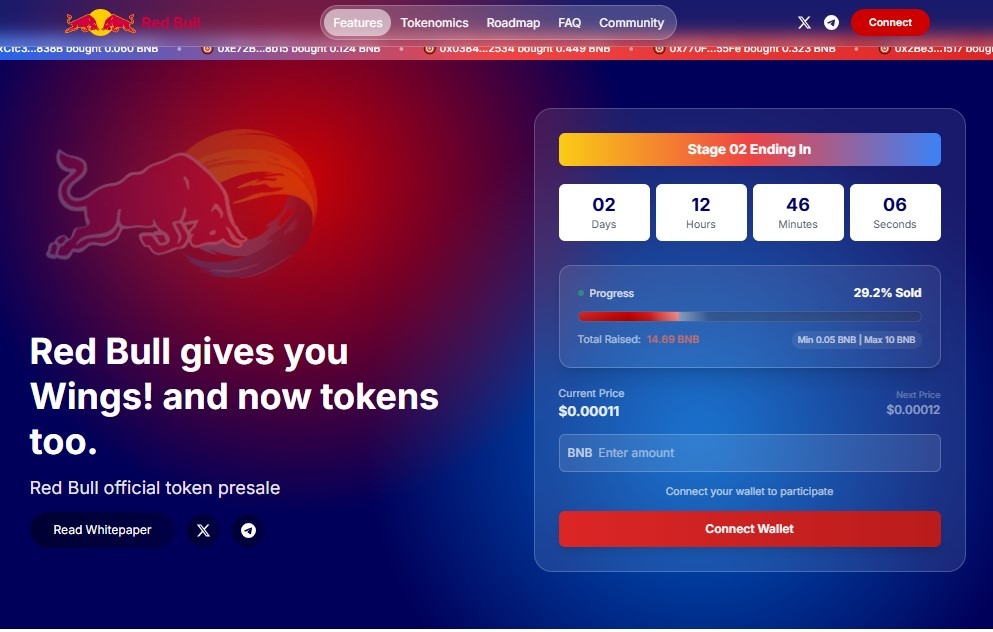 Red Bull Token ($BULL)