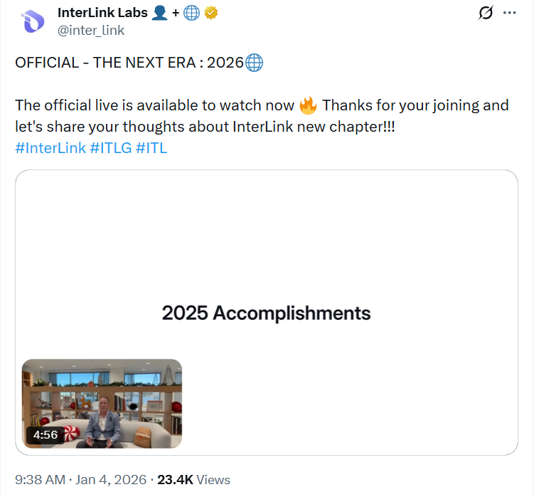 interlink network the next era update