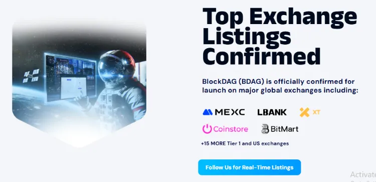 BlockDAG Exchange Listing