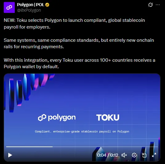 Toku Polygon Deal