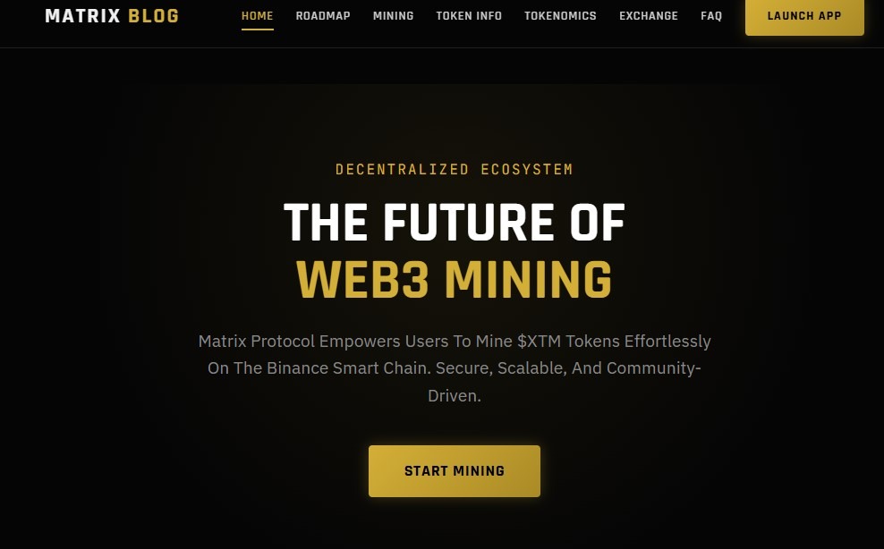 Matrix ($XMT) Protocol Crypto Airdrop 