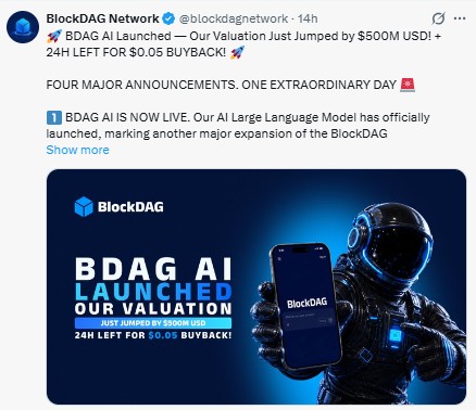 BlockDAG News Today