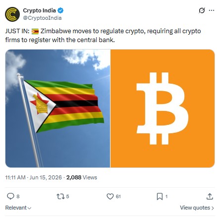Zimbabwe Crypto Regulation