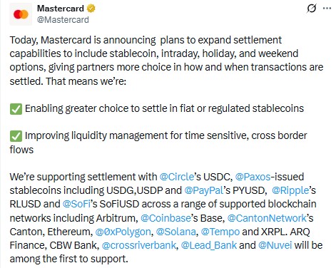 mastercard crypto news today hindi 