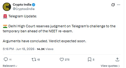 Telegram Ban Case 