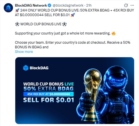 latest blockdag news
