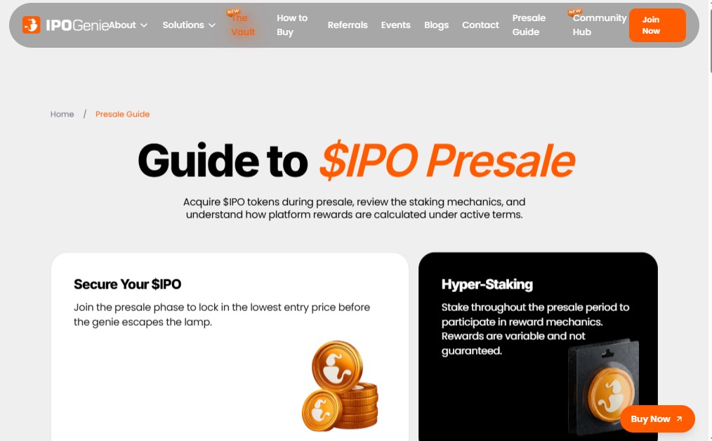 IPO Genie Presale 2026