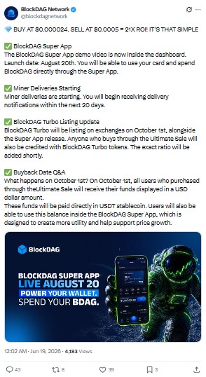 BlockDAG ($BDAG)