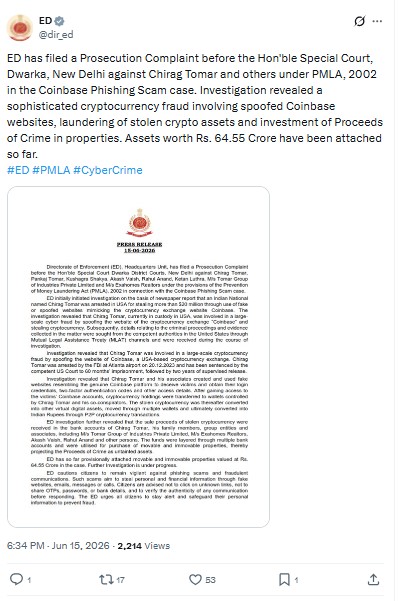 Coinbase Phishing Scam