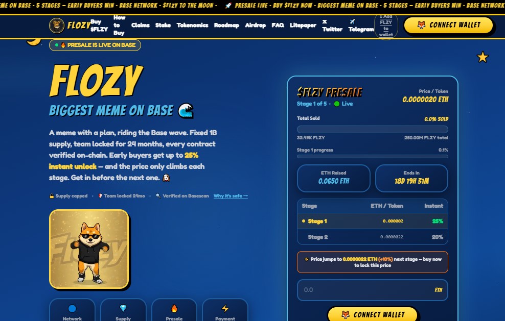Flozy ($FLZY) Presale 