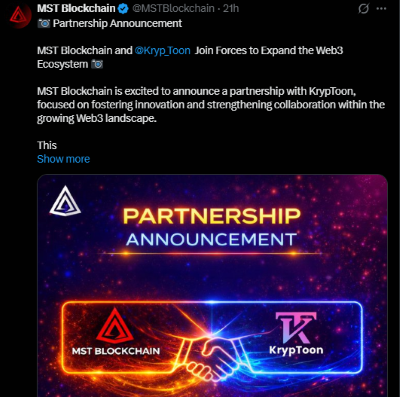 MST Blockchain latest news