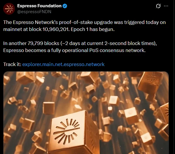 Espresso Network Update Hindi