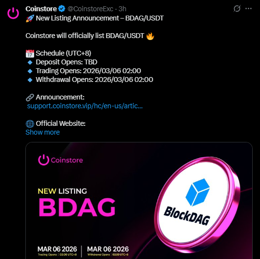 BlockDAG latest news