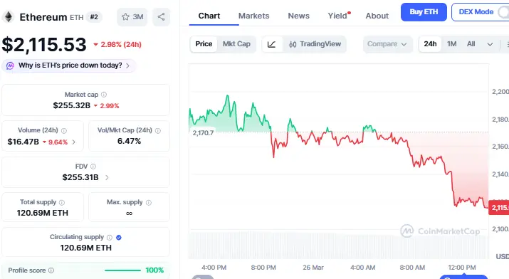 Ethereum Price Prediction 2029