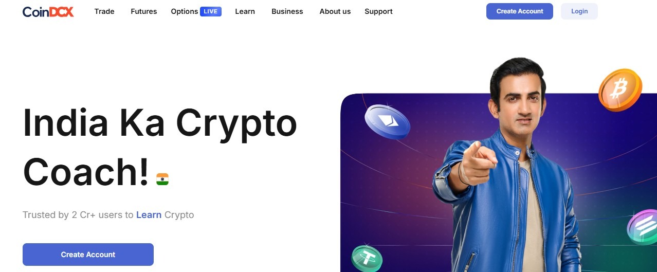 Best 5 Crypto Exchanges in India 2026