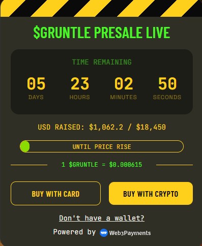 gruntle crypto price prediction 2026
