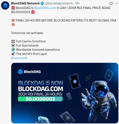 BlockDAG Casino News