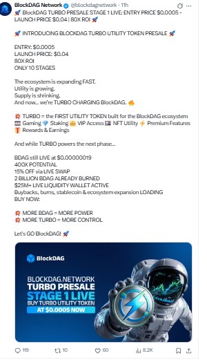 BlockDAG TURBO Presale Live