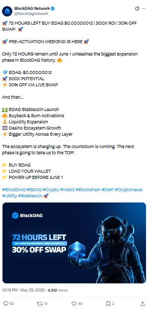 BlockDAG Countdown News
