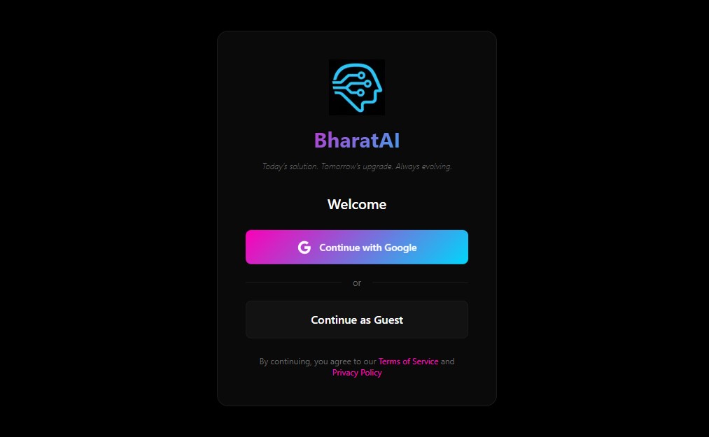 Bharat AI Chat-Bot 